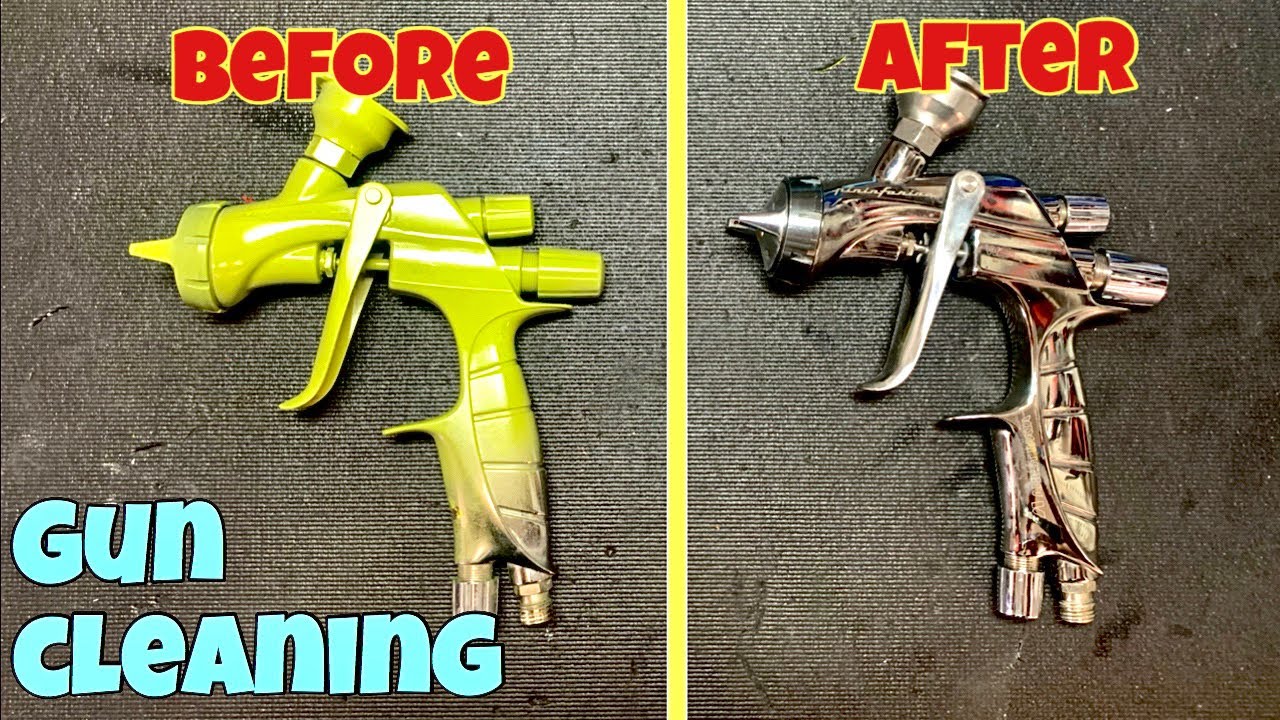 SPRAY GUN PAINT REMOVER