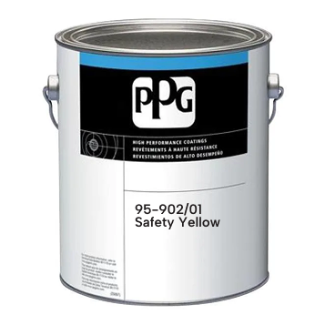 PPG Fast Dry 35 High Gloss Top Coat, Safety Yellow, 95-902/01 - 1 Gallon