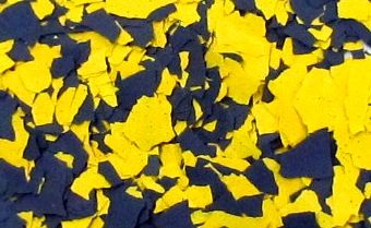 Decorative Vinyl Chips - College Colors