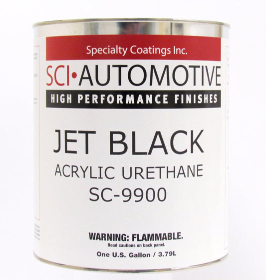 SC-9900 JET BLACK ACRYLIC ENAMEL, GL