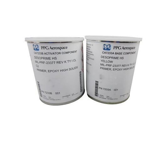 PPG® Desoprime™ CA7233A/B Yellow MIL-PRF-23377 TY I C2 Spec High-Solids Military Epoxy Primer - Pint Kit