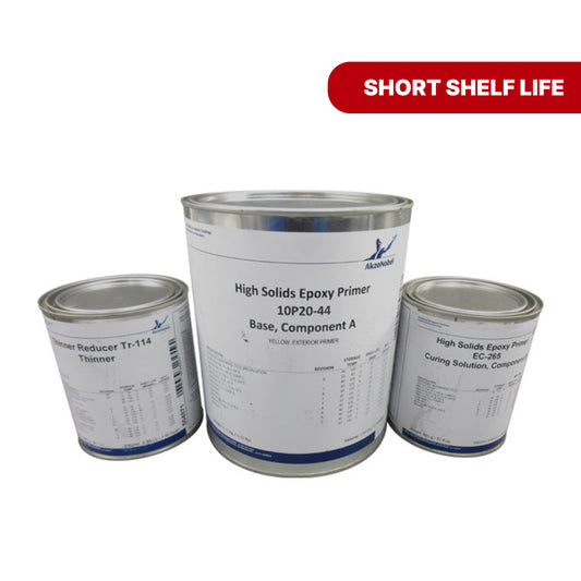 (SHORT SHELF LIFE) AkzoNobel 10P20-44/EC-265/TR-114 Yellow BMS10-79 Type II & III, Class B, Grade D Spec High-Solids Epoxy Primer - 1.25 Gallon Kit