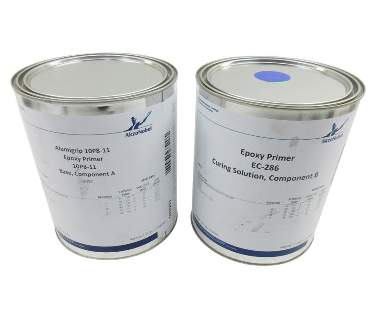 AkzoNobel Alumigrip® 10P8-11/EC-286 Green MIL-PRF-23377 Type 1, Class C2 Spec VOC Compliant Epoxy Primer - 2 Gallon Kit
