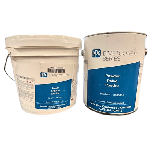 PPG Dimetcote 9 Moisture-Cured Zinc, DI9-A/01, DI9-P/01 Kit