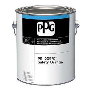 PPG Fast Dry 35 High Gloss Top Coat, Safety Orange, 95-905/01 - 1 Gallon