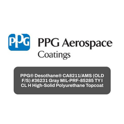 PPG® Desothane® CA8211/AMS (OLD F/S) #36231 Gray MIL-PRF-85285 TY I CL ...