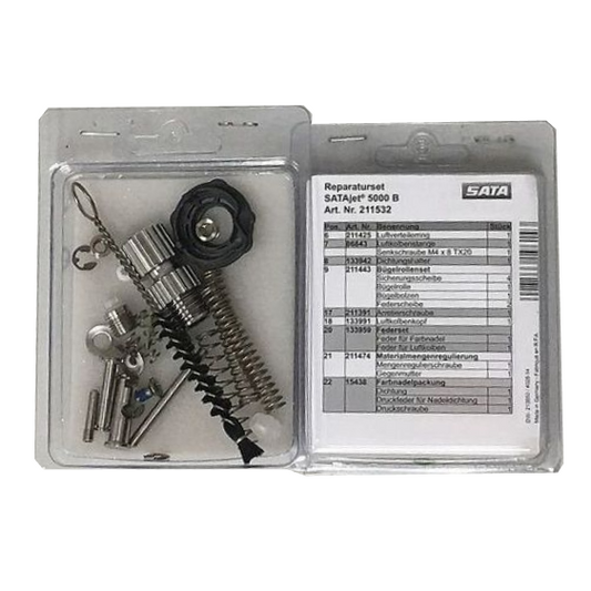 SATA 211532 SATAJET 5000 REPAIR KIT