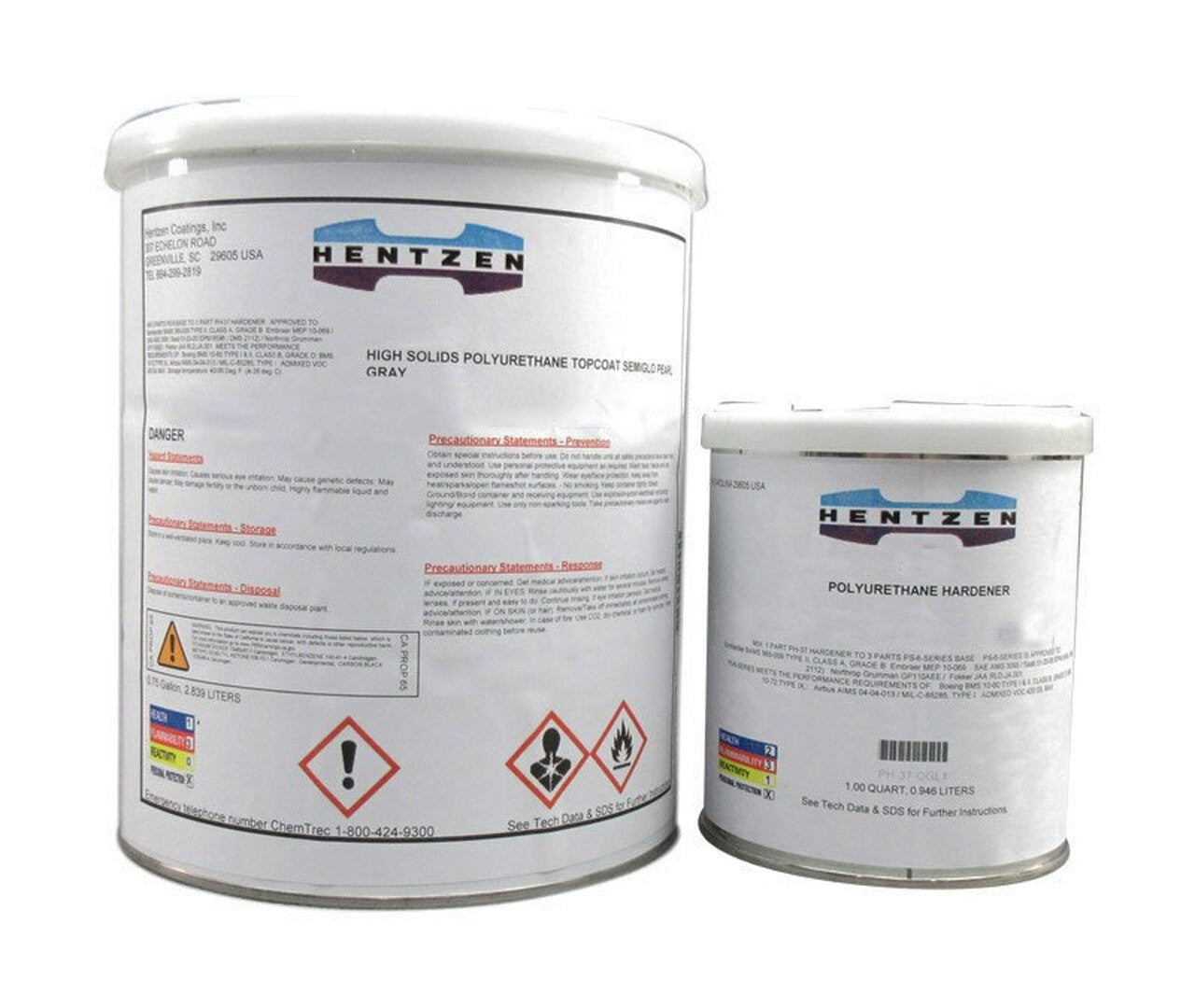HENTZEN 04708WPX/04700CMU, MIL-PRF-85285F, Type I, Class H, FS Color ...
