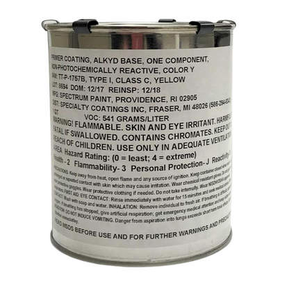 TT-P-1757B Zinc Chromate Primer, TYPE I, CLASS C-GL Green, Gallon